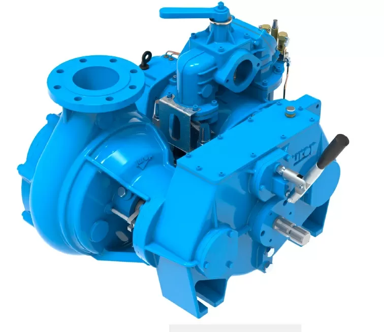 Vacuum unit with centrifugal pump Julia 8000