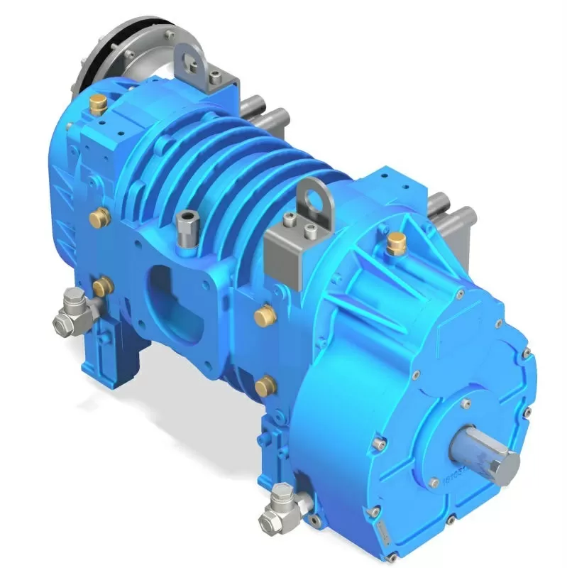 Vacuum pump JUROP PVT 400 HDR, left-hand rotation, hydraulic motor
