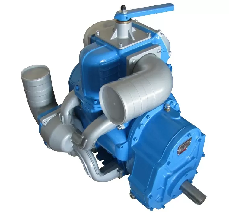 Vacuum pump JUROP DL 180 HDR, left-hand rotation, manual valve