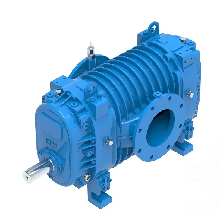 Rotary compressor JUROP CTH 1100, left-hand rotation, smooth shaft
