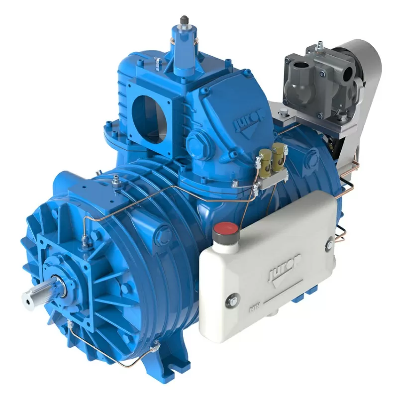 Vacuum pump JUROP LC 750, left-hand rotation, manual valve